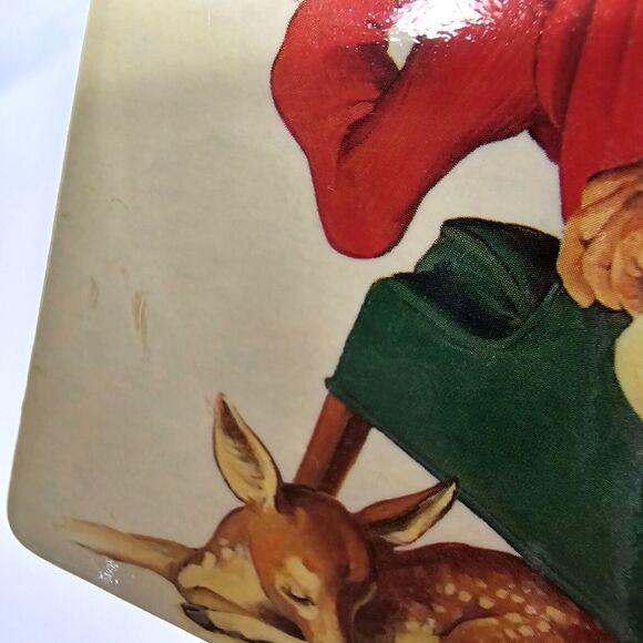 Coca Cola Drink Coaster Santa Claus Collectible Christmas Holiday Set Of 11 - Picture 7 of 8